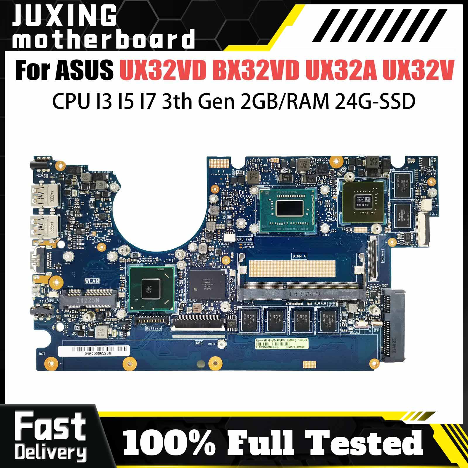 Ram Memory Module - Moederbord voor ASUS Zenbook UX32VD BX32VD