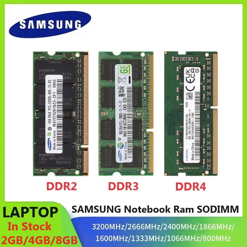 Ddr2 Ram - SAMSUNG Laptop Memoria DDR4 DDR3 DDR2