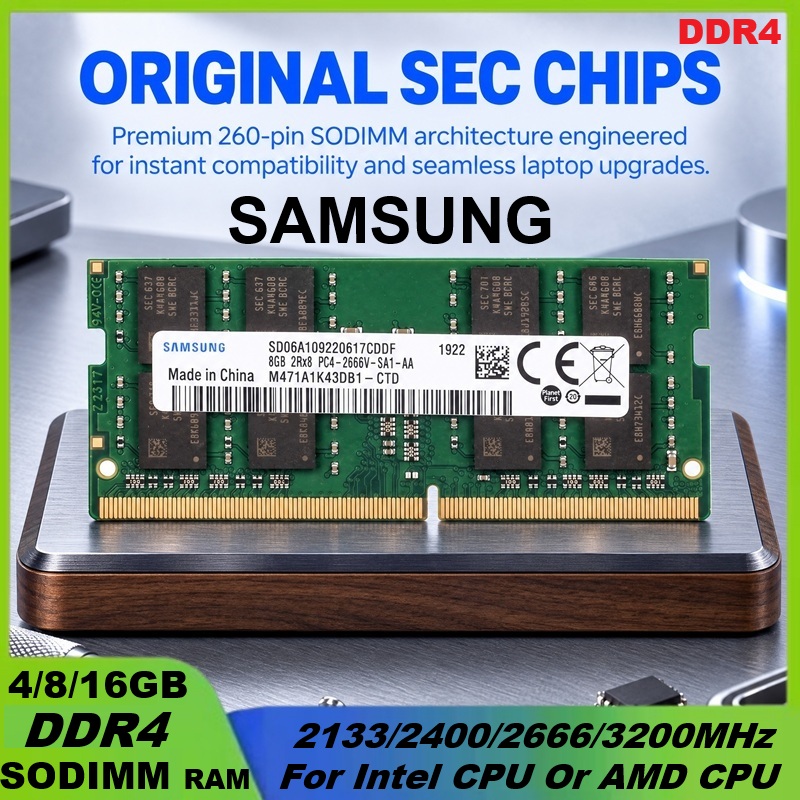 Ddr4 3200Mhz - SAMSUNG DDR4 RAM 16GB 32GB 4GB