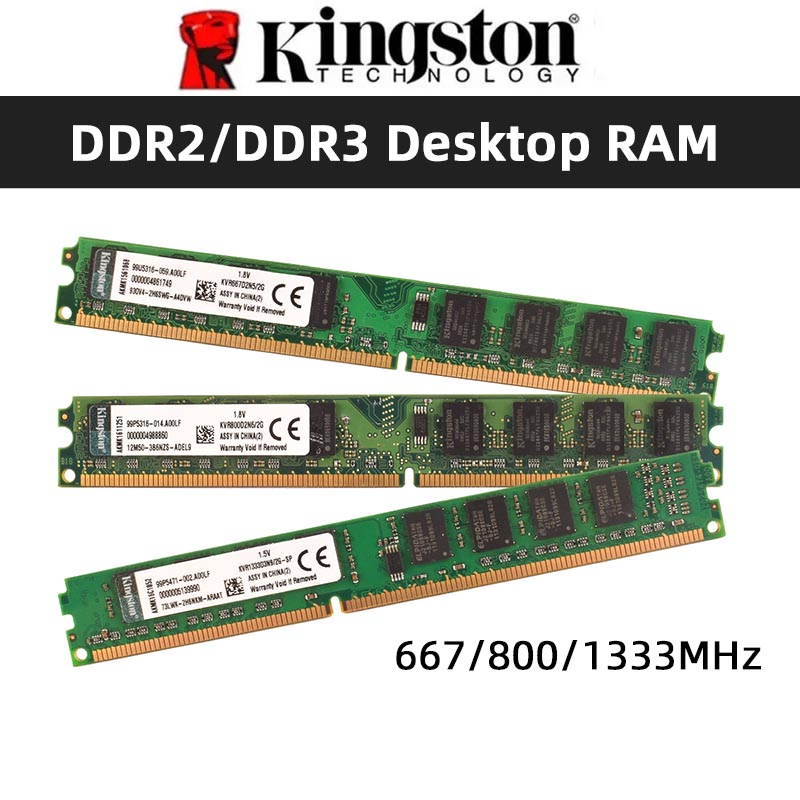 Ddr2 Ram - Kingston Memoria RAM DDR2 2GB 800Mhz