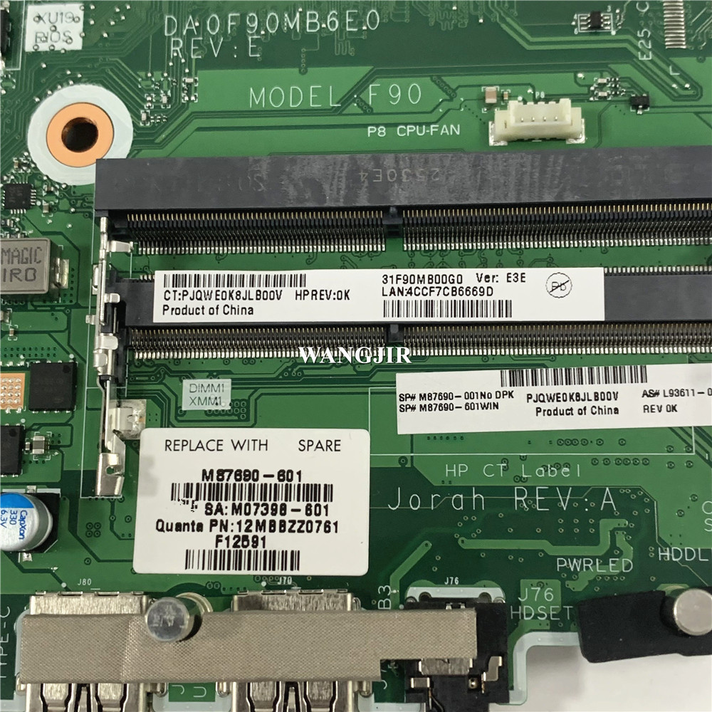 F90 Voor HP 260 G4 Moederbord  - Ddr4 16Gb recensie en prijs