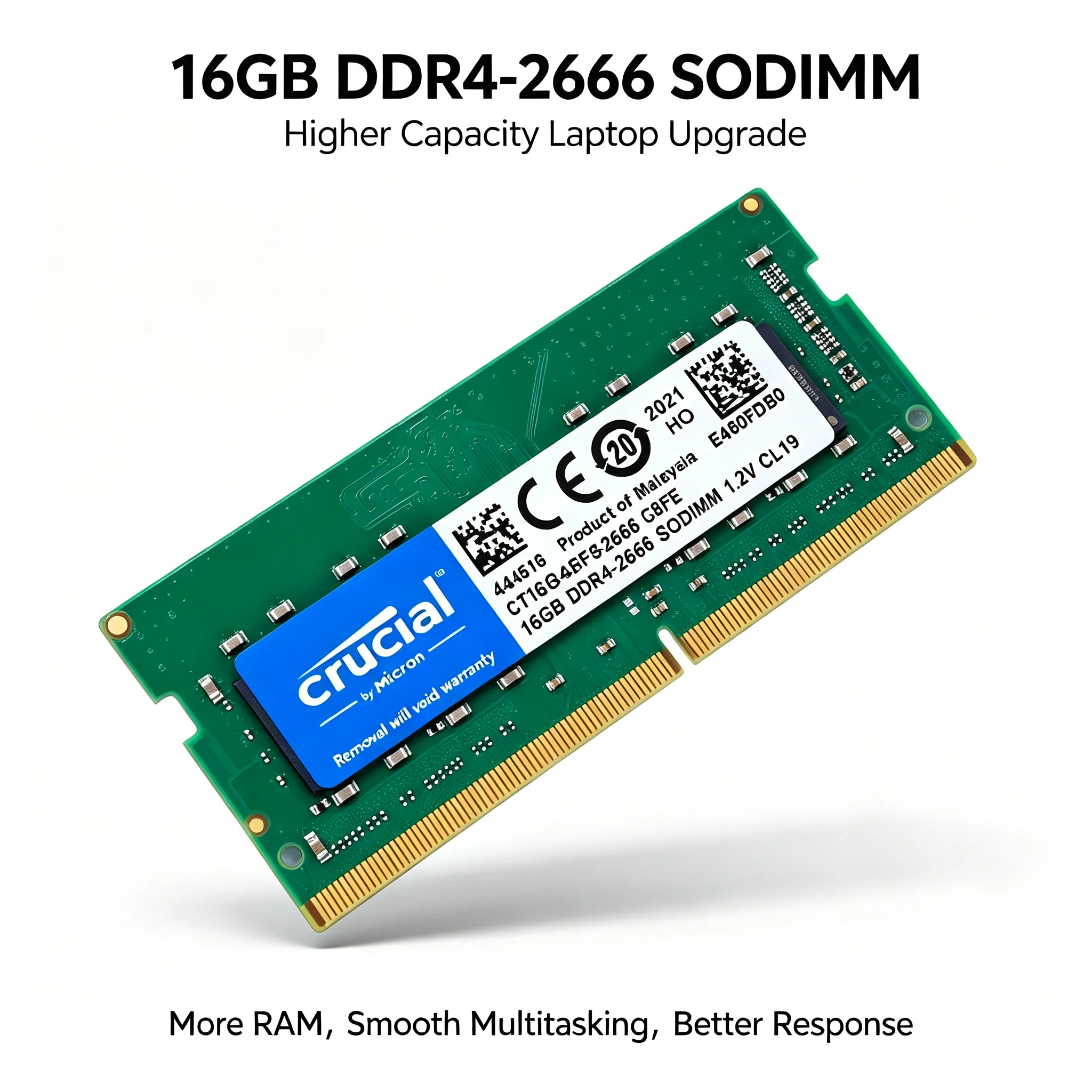 Crucial 1PCS/2PCS DDR4 Laptop  - Ddr4 3200Mhz recensie en prijs