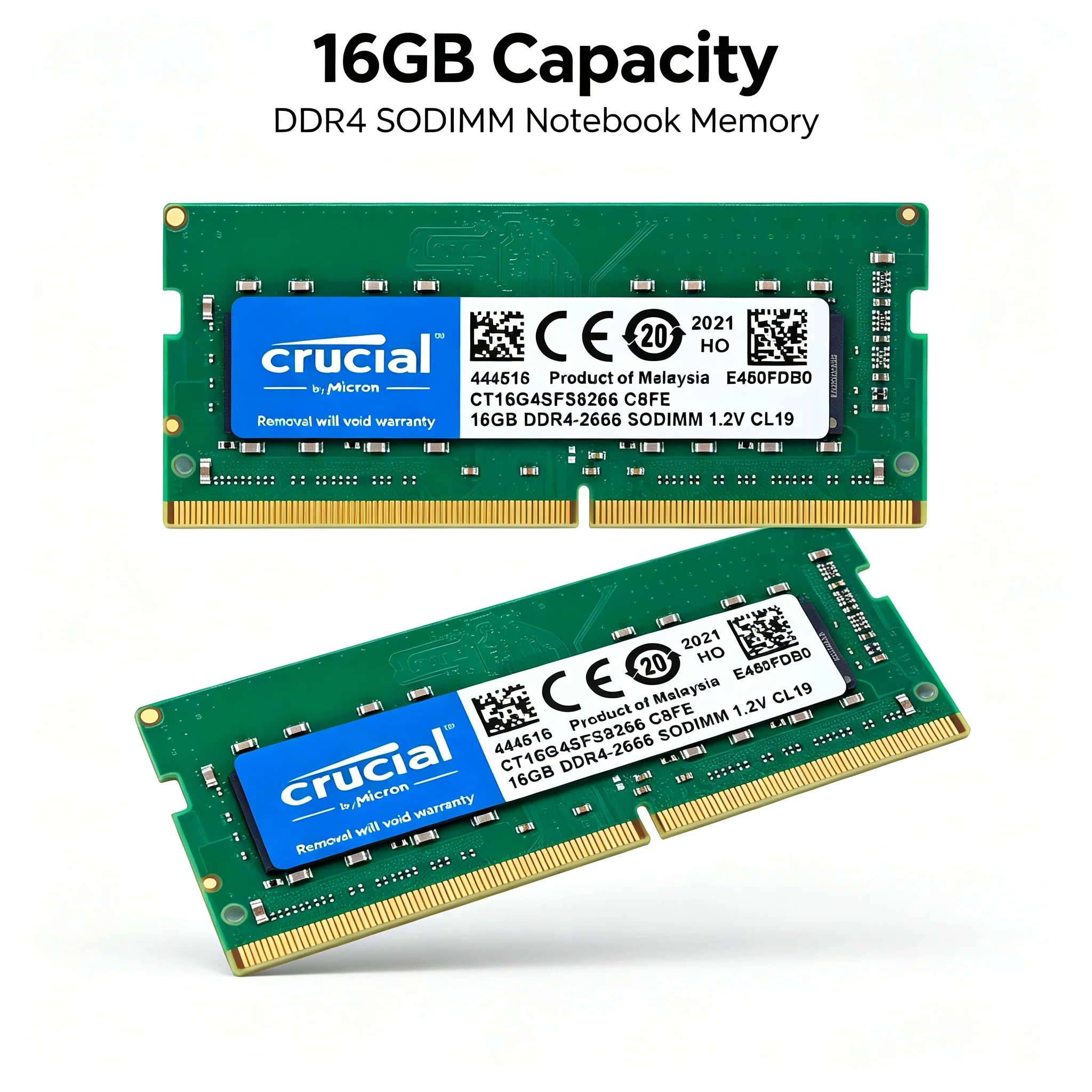 Crucial 1PCS/2PCS DDR4 Laptop  - Ddr4 3200Mhz recensie en prijs