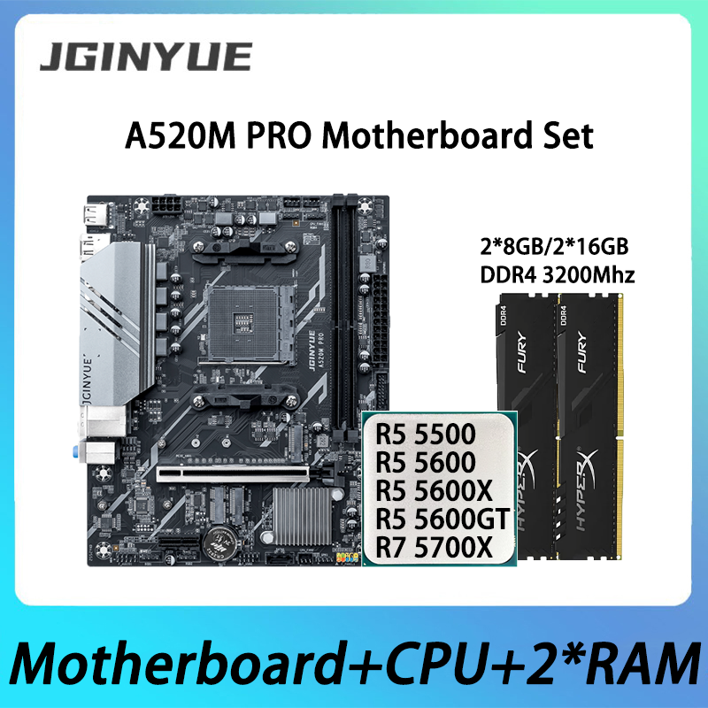 JGINYUE A520M PRO moederbordki - Ddr4 3200Mhz recensie en prijs