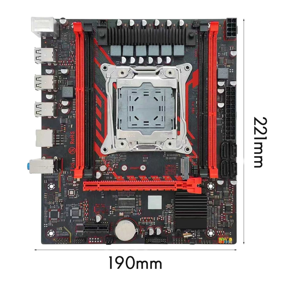 (A01R) X99 Moederbord X99 P3 L - Ddr3 Ram recensie en prijs
