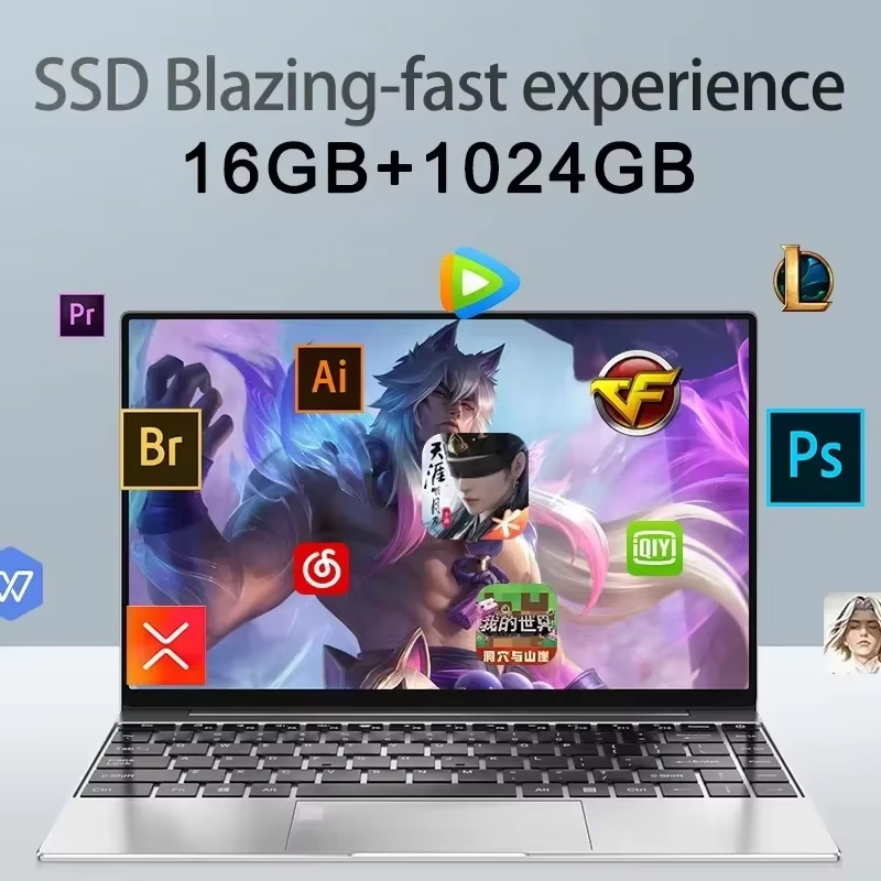 15,6 inch Intel N95 draagbare  - Ddr4 Ram recensie en prijs