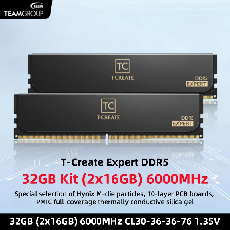TEAMGROUP T-Create Expert CL30 - Ram Memory Module recensie en prijs