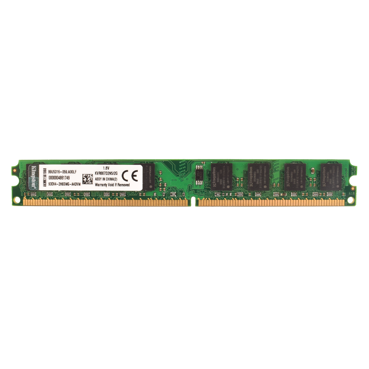 Kingston Memoria RAM DDR2 2GB  - Ddr2 Ram recensie en prijs